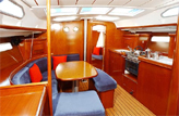 Saloon of the Beneteau 39