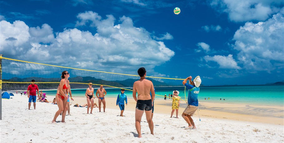 Volleyball at the Beach
