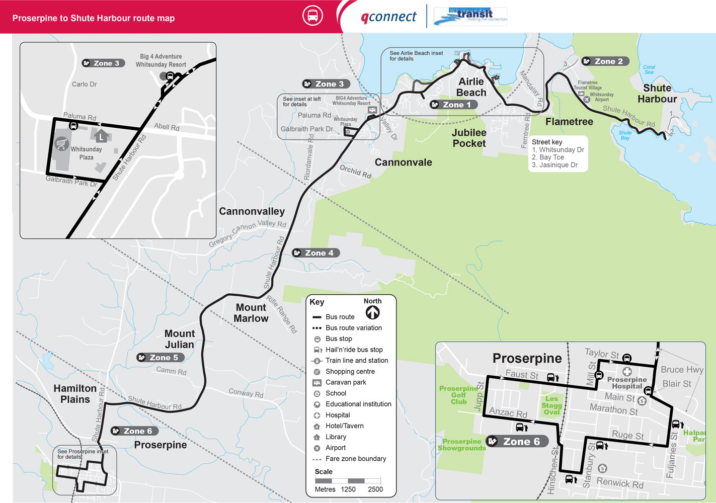 Whitsunday and Airlie Beach TimeTable